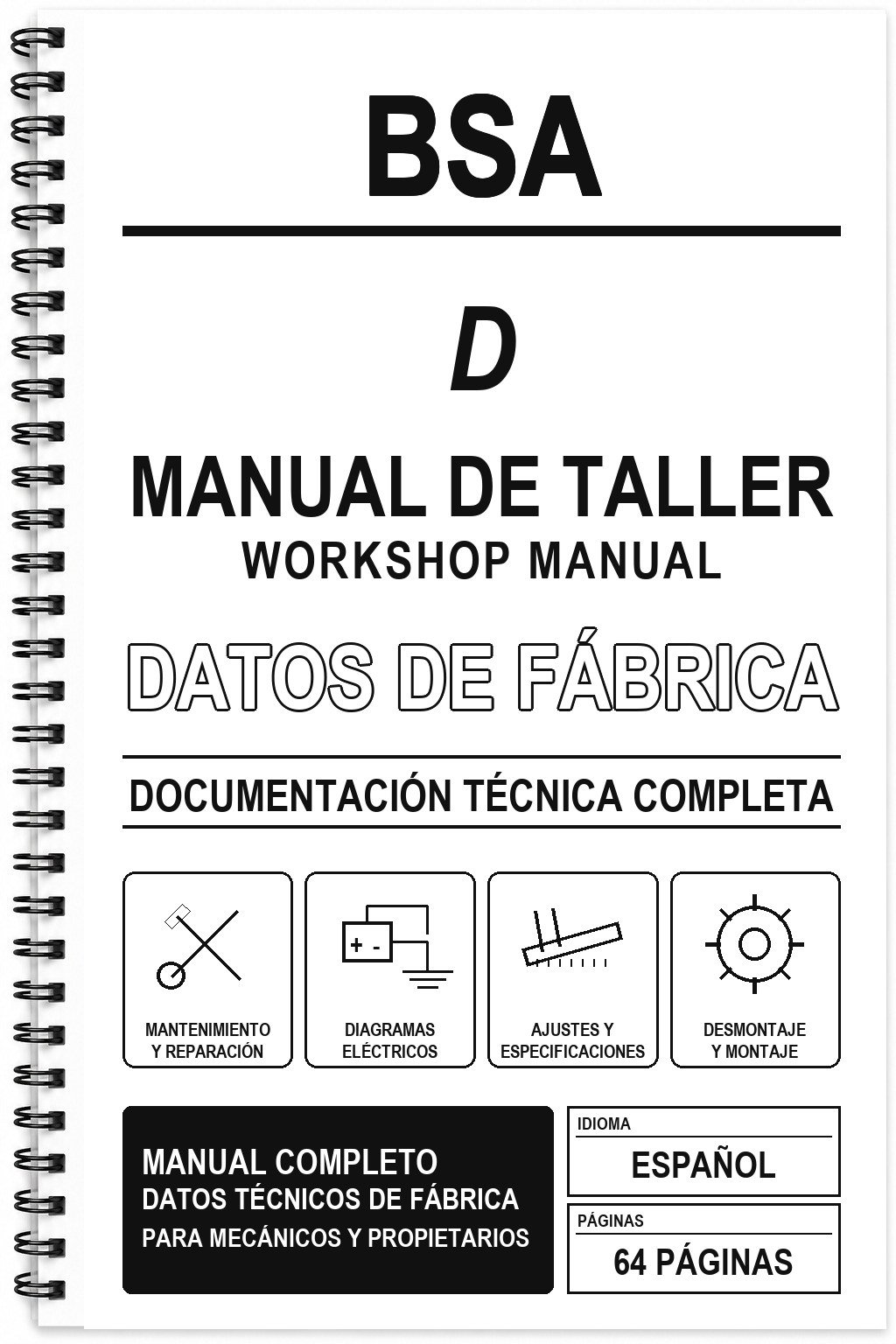 Manual de Taller BSA D