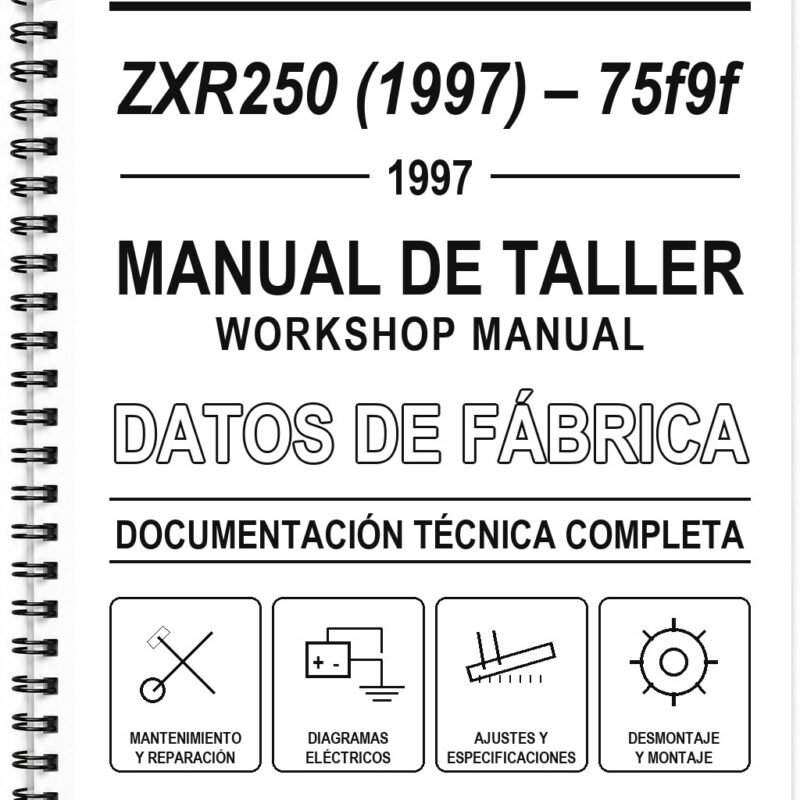 Manual de Taller Kawasaki ZXR250 (1997) – 75f9f