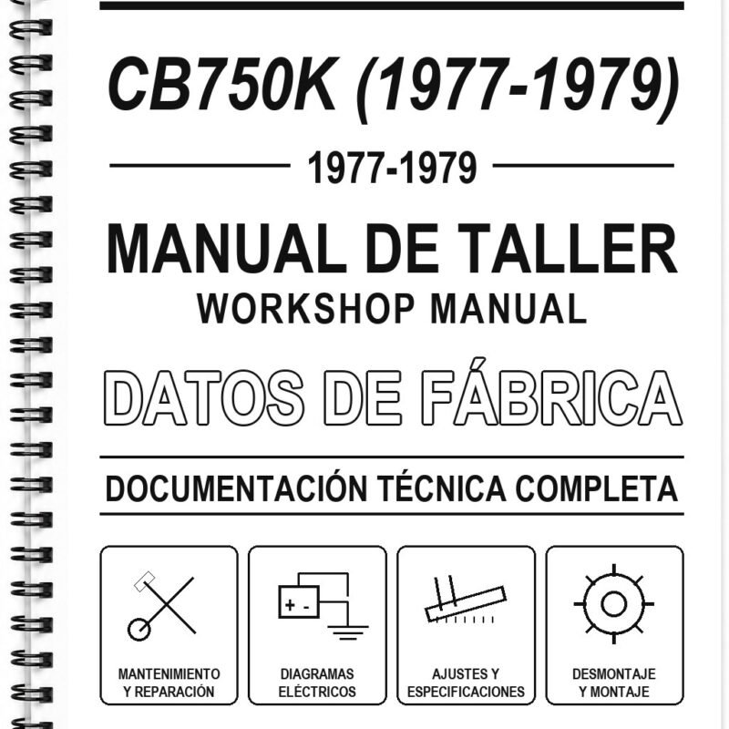 Manual de Taller Honda CB750K (1977-1979)