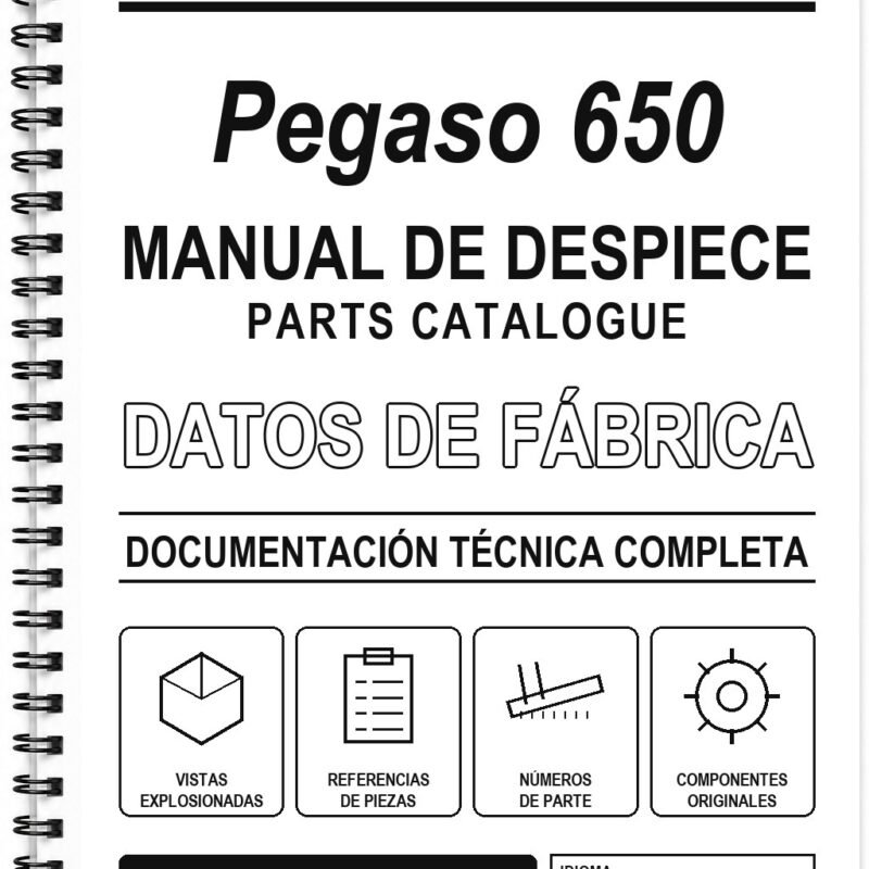 Manual de Despiece Aprilia Pegaso 650