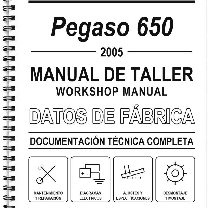 Manual de Taller Aprilia Pegaso 650 (2005)