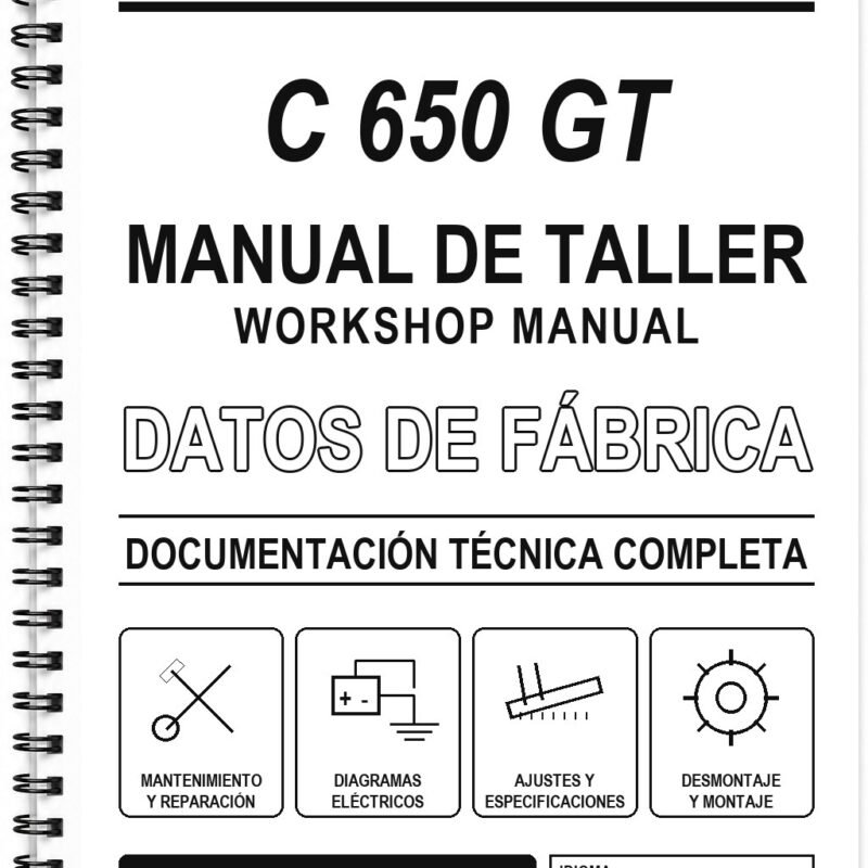 Manual de Taller BMW C 650 GT