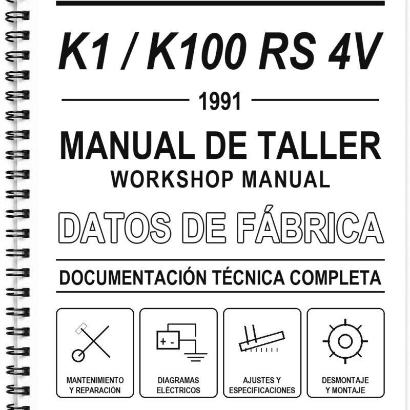 Manual de Taller BMW K1 / K100 RS 4V (1991) (Portugués)