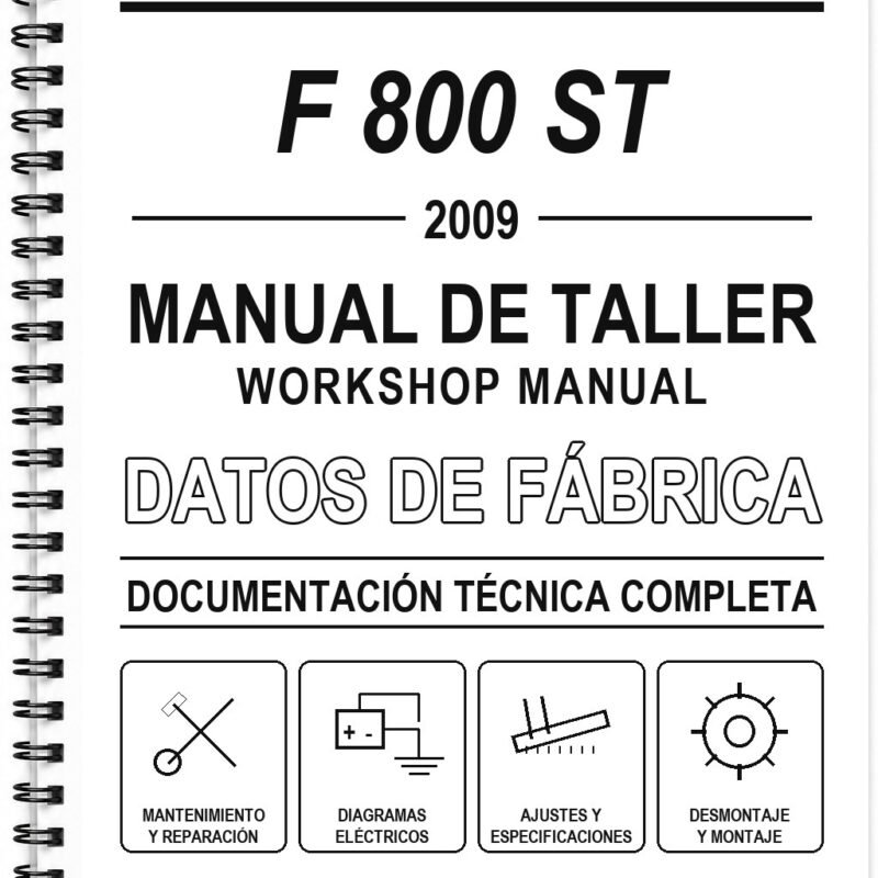 Manual de Taller BMW F 800 ST (2009)
