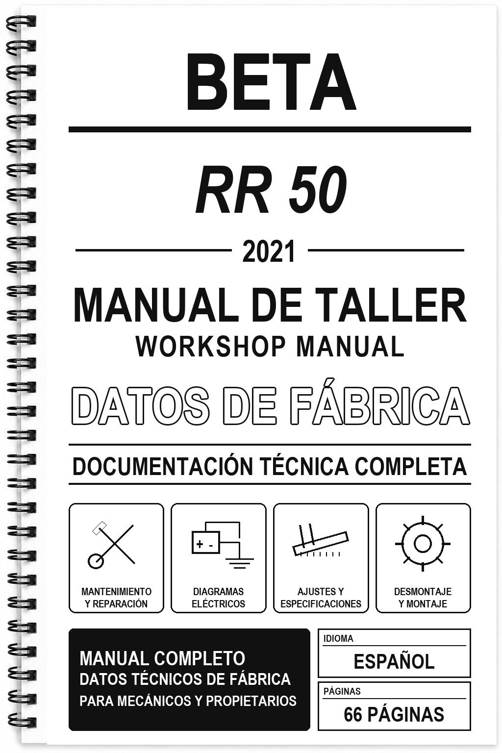 Manual de Taller Beta RR 50 (2021)