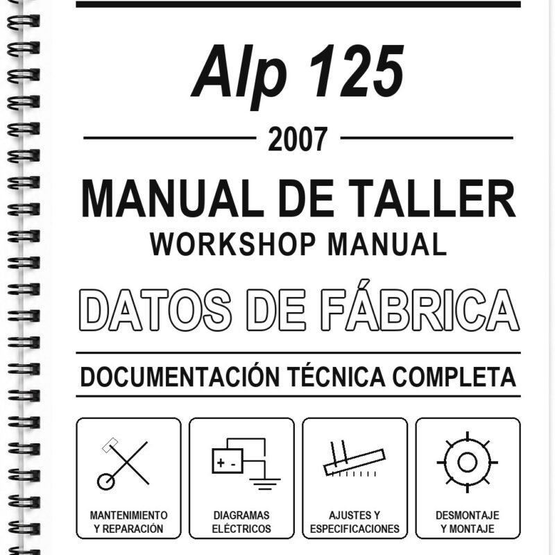 Manual de Taller Beta Alp 125 (2007)
