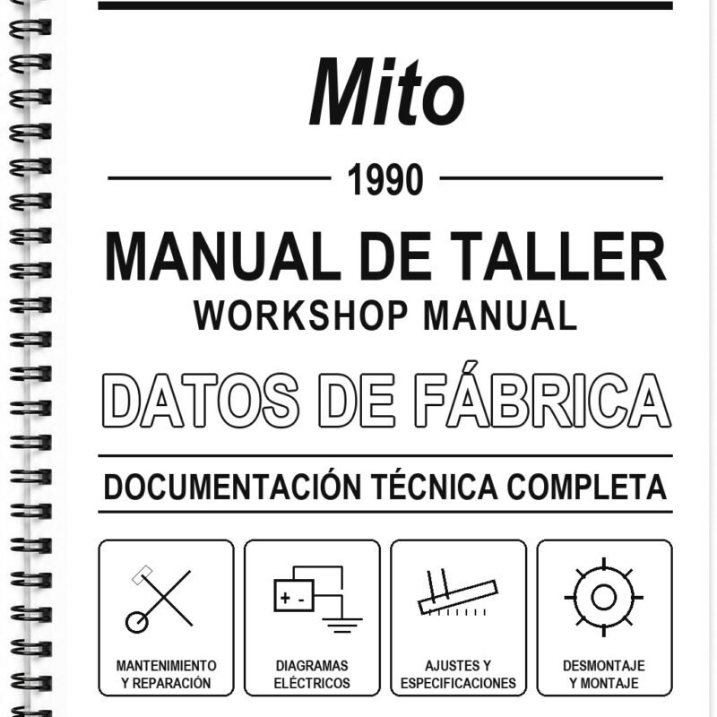 Manual de Taller Cagiva Mito (1990)