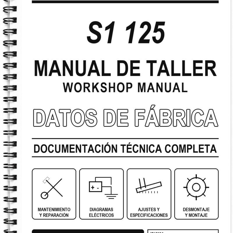 Manual de Taller Daelim S1 125 (Inglés)
