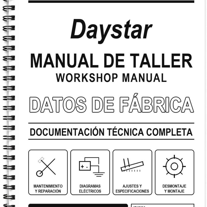 Manual de Taller Daelim Daystar