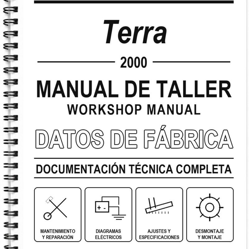 Manual de Taller Derbi Terra (2000) (Inglés)