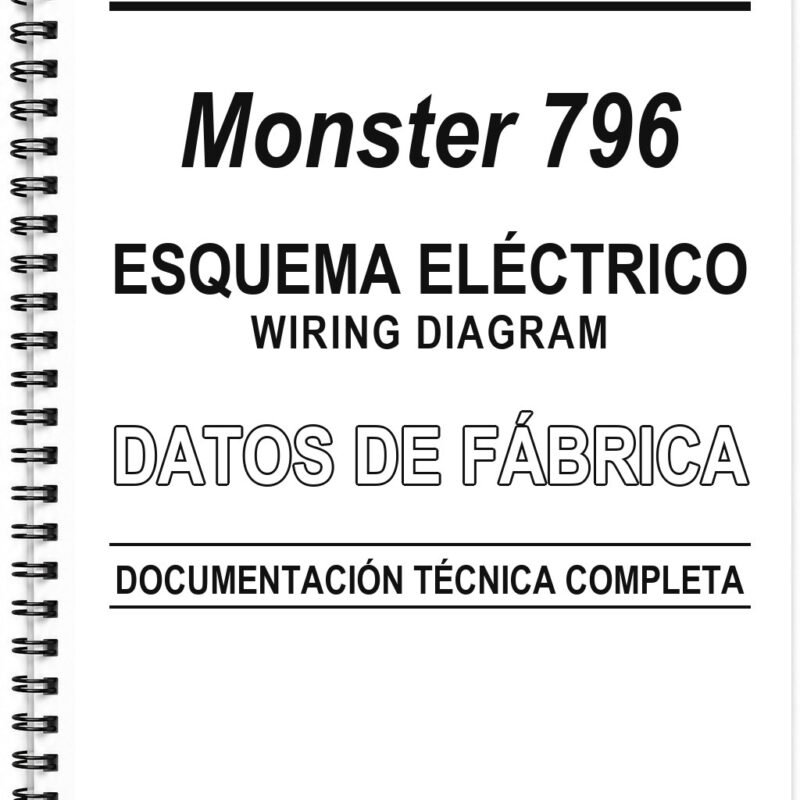 Esquema Eléctrico Ducati Monster 796