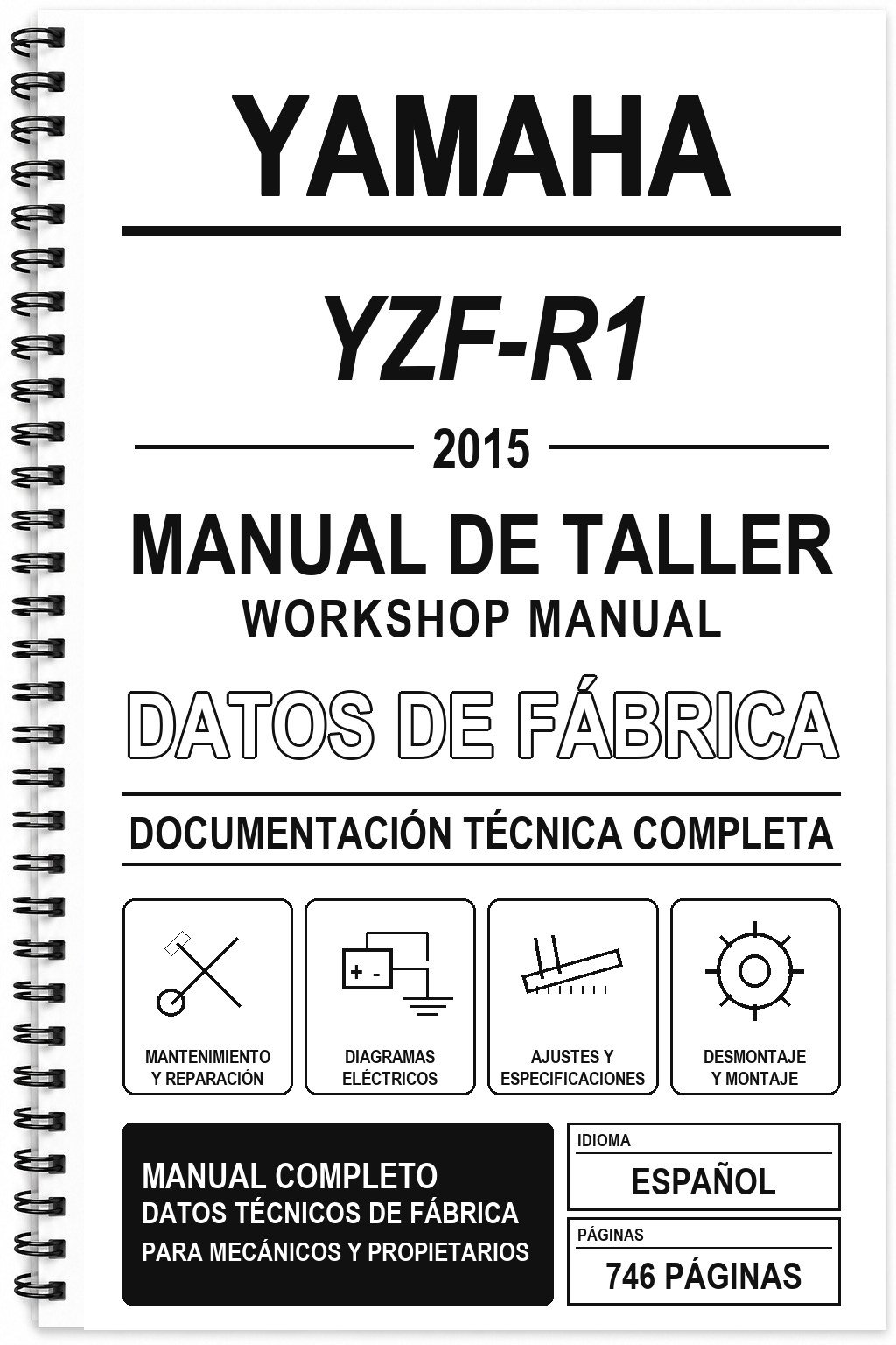 Manual de Taller Yamaha YZF-R1 (2015)
