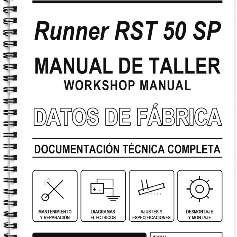 Manual de Taller Gilera Runner RST 50 SP (Italiano)