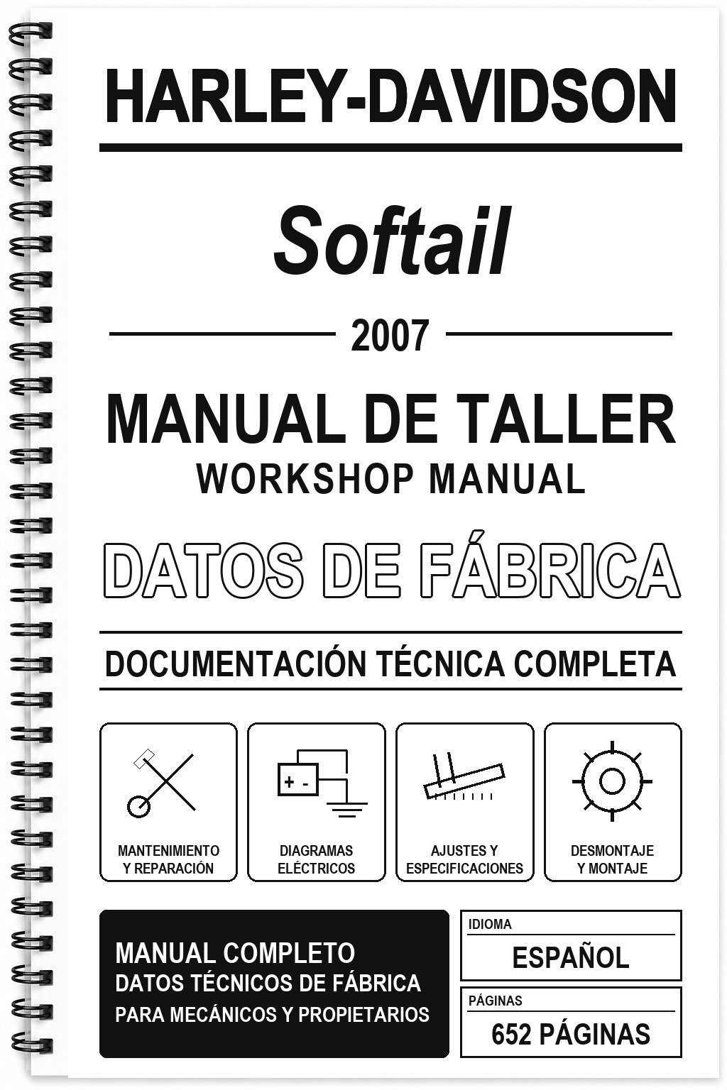 Manual de Taller Harley-Davidson Softail (2007)