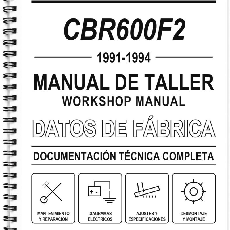 Manual de Taller Honda CBR600F2 (1991-1994) (Portugués)