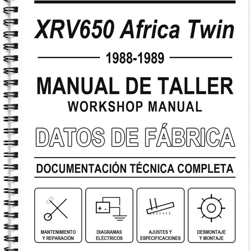 Manual de Taller Honda XRV650 Africa Twin (1988-1989) (Francés)