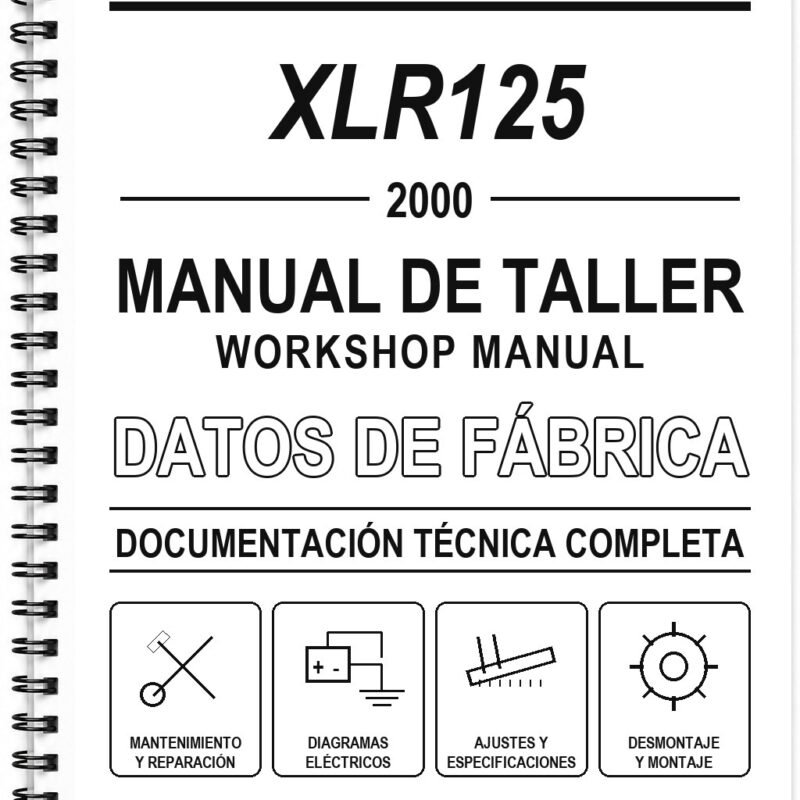 Manual de Taller Honda XLR125 (2000)