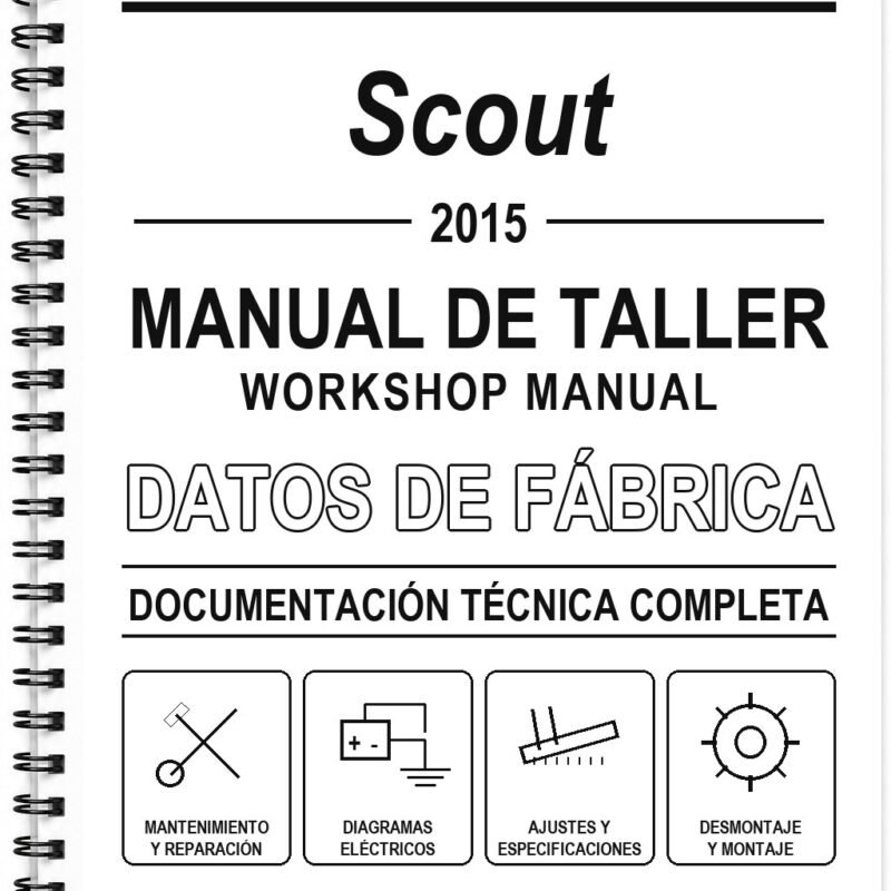 Manual de Taller INDIAN Scout (2015) (Inglés)