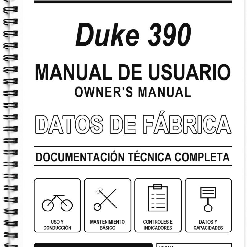 Manual de Usuario KTM Duke 390