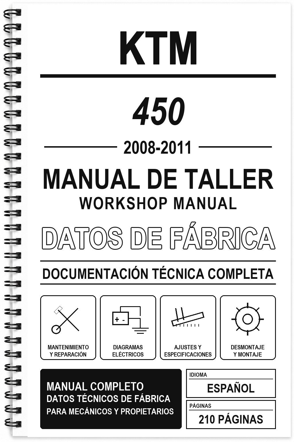 Manual de Taller KTM 450 (2008-2011)
