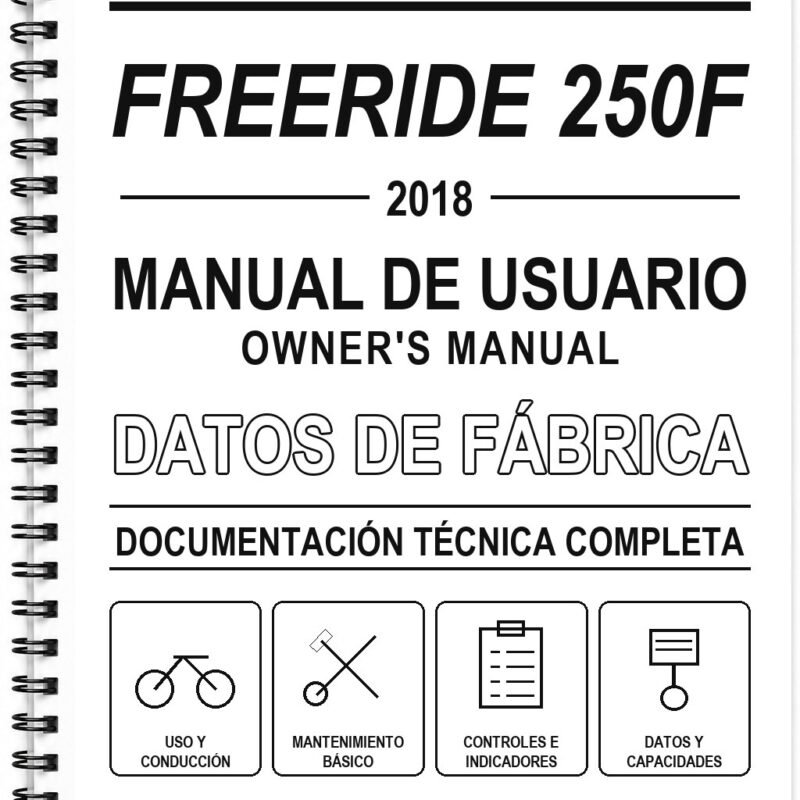 Manual de Usuario KTM FREERIDE 250F (2018)