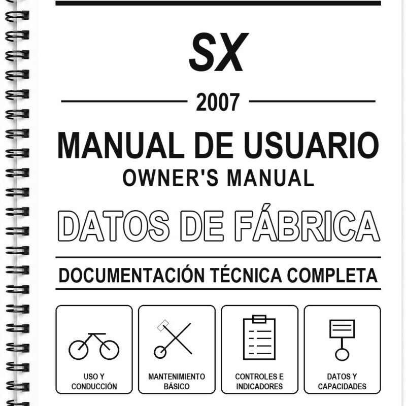 Manual de Usuario KTM SX (2007)