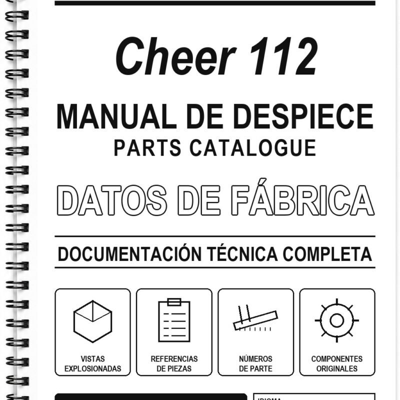Manual de Despiece Kawasaki Cheer 112