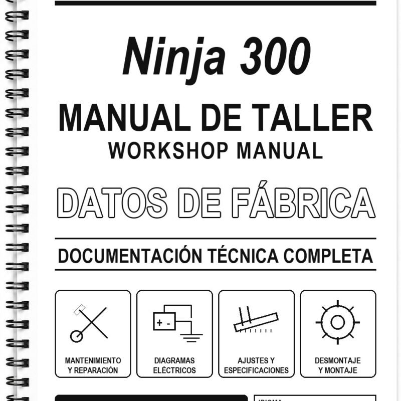Manual de Taller Kawasaki Ninja 300