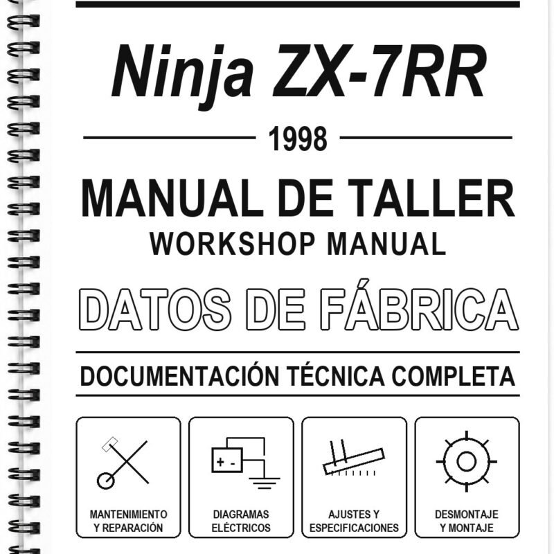 Manual de Taller Kawasaki Ninja ZX-7RR (1998)