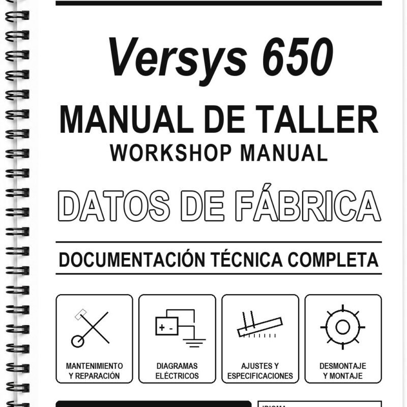 Manual de Taller Kawasaki Versys 650 (Inglés) – ae4e8