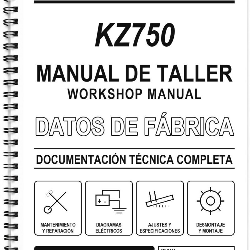 Manual de Taller Kawasaki KZ750 – 39696