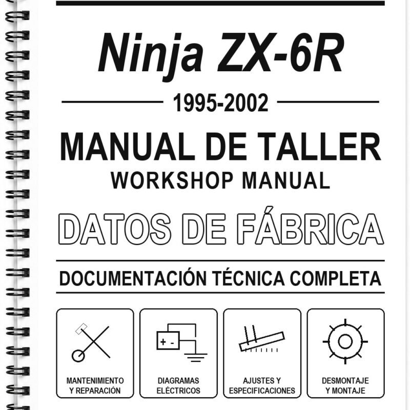 Manual de Taller Kawasaki Ninja ZX-6R (1995-2002)
