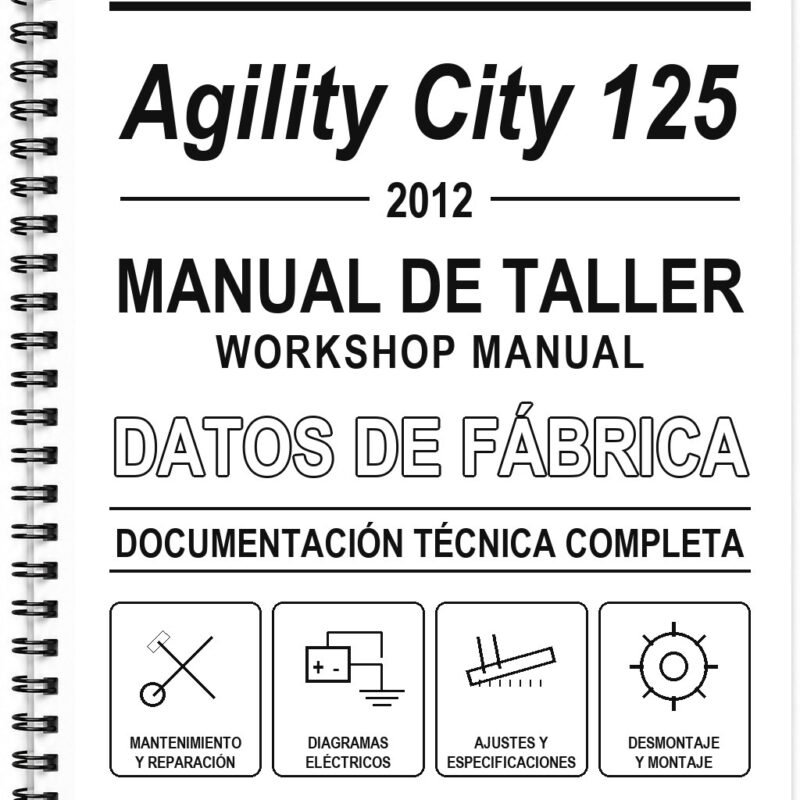 Manual de Taller Kymco Agility City 125 (2012)