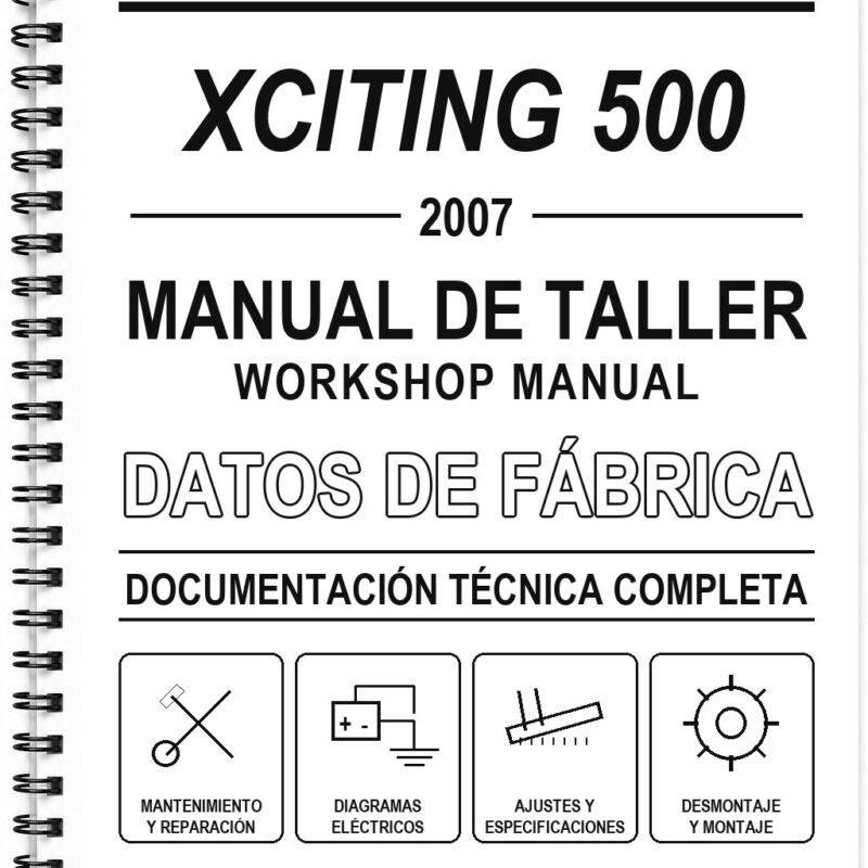 Manual de Taller Kymco XCITING 500 (2007)