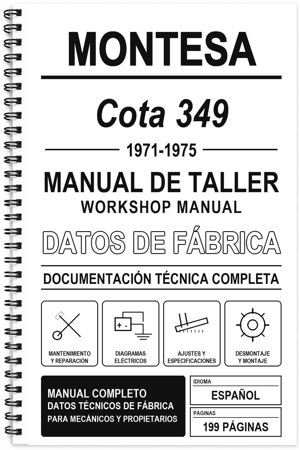 Manual de Taller Montesa Cota 349 (1971-1975)