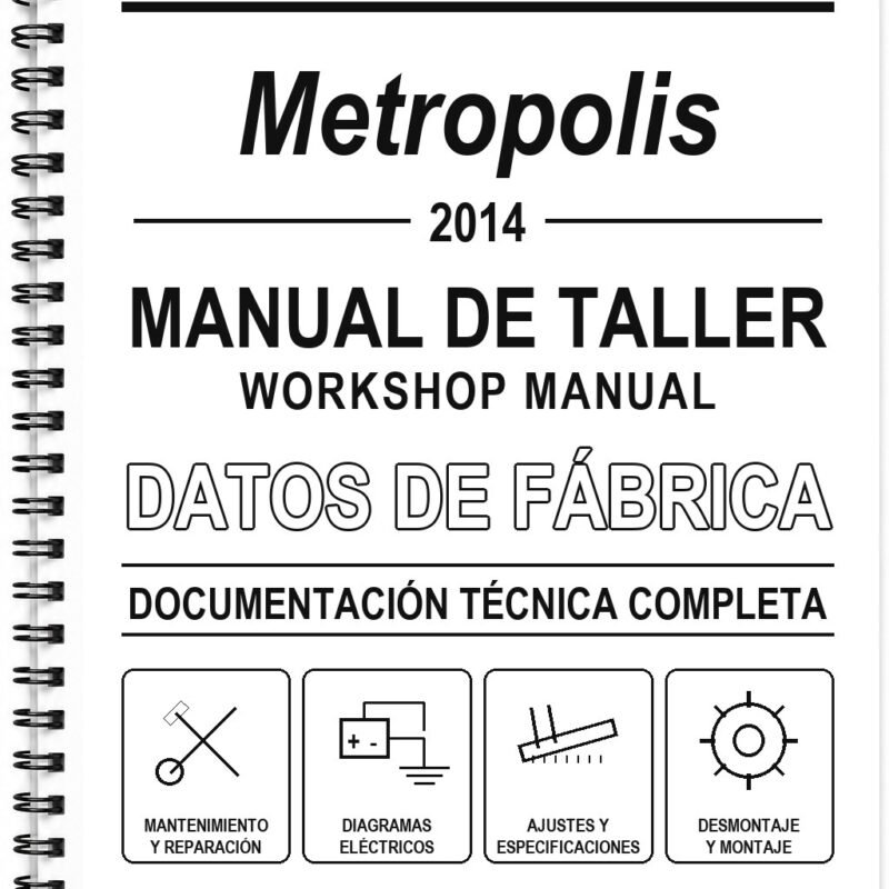 Manual de Taller Peugeot Metropolis (2014)