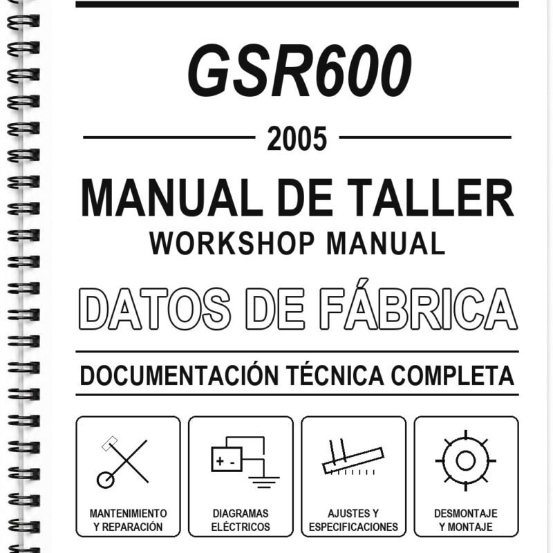 Manual de Taller Suzuki GSR600 (2005) (Italiano)