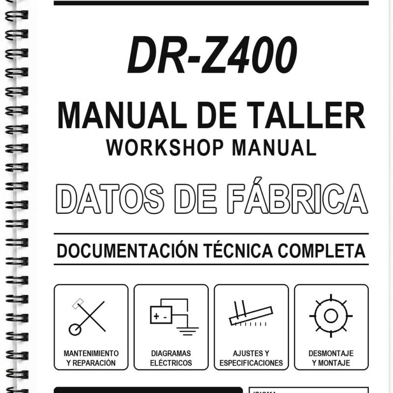 Manual de Taller Suzuki DR-Z400