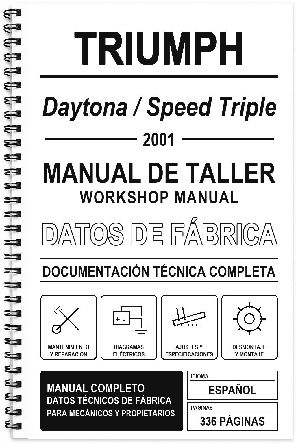 Manual de Taller Triumph Daytona / Speed Triple (2001)