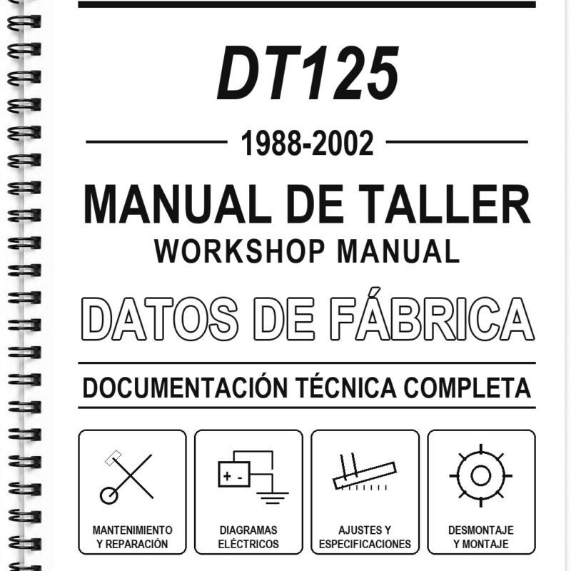 Manual de Taller Yamaha DT125 (1988-2002) (Portugués)