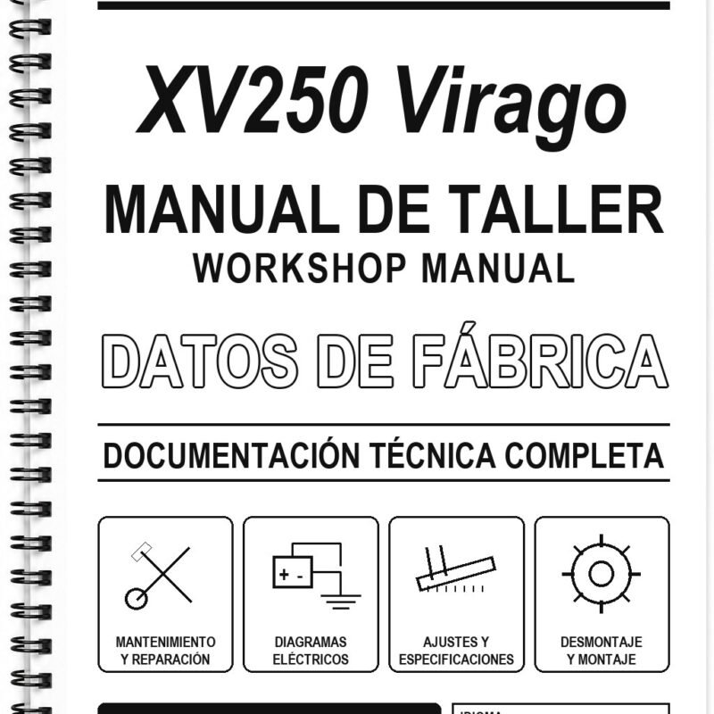 Manual de Taller Yamaha XV250 Virago (Portugués)