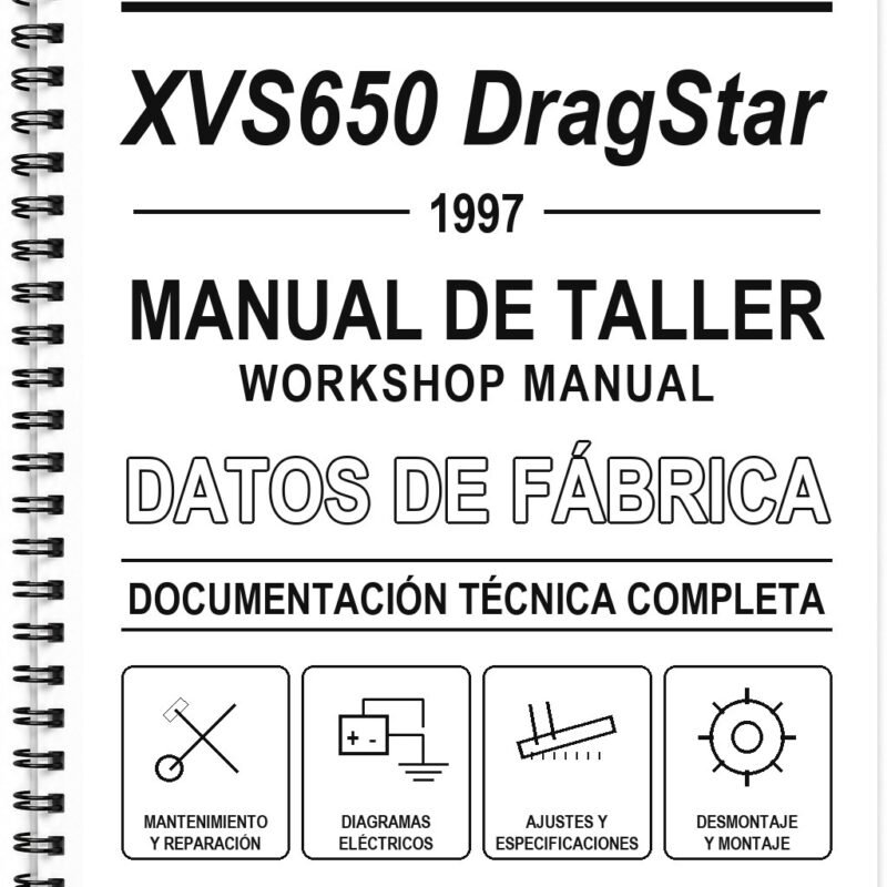 Manual de Taller Yamaha XVS650 DragStar (1997) (Portugués)
