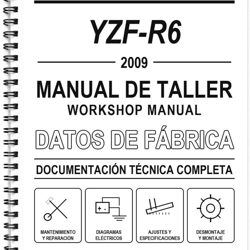 Manual de Taller Yamaha YZF-R6 (2009)