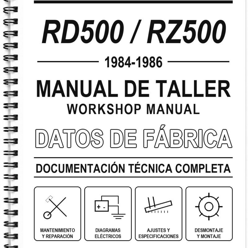 Manual de Taller Yamaha RD500 / RZ500 (1984-1986)