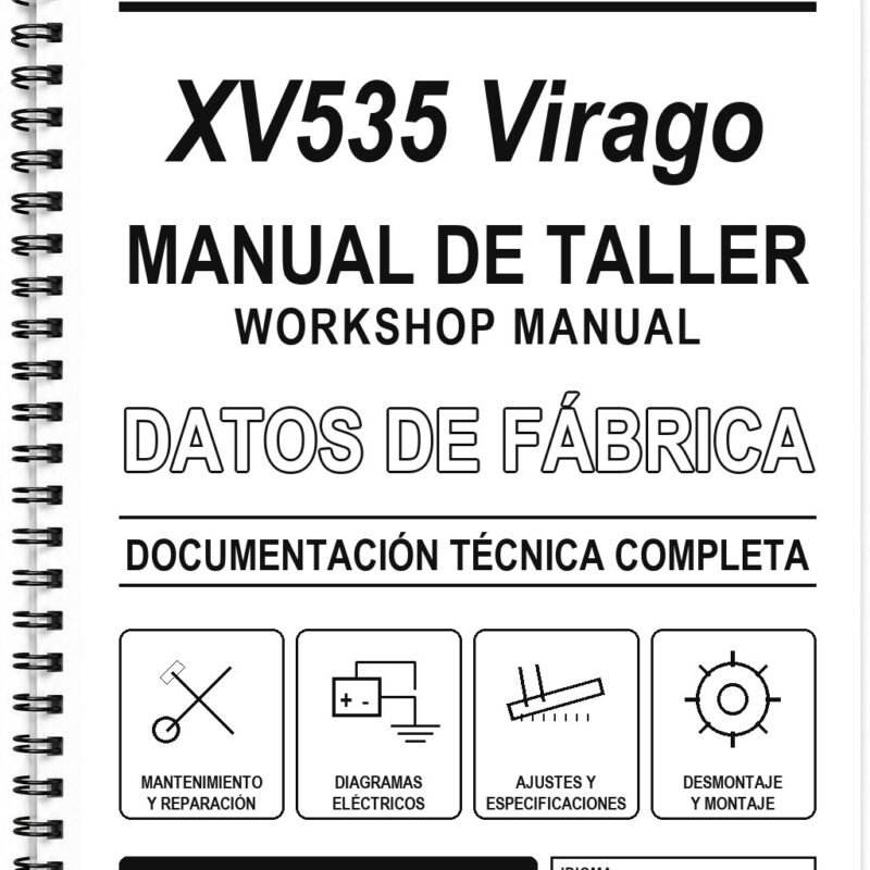 Manual de Taller Yamaha XV535 Virago (Portugués)