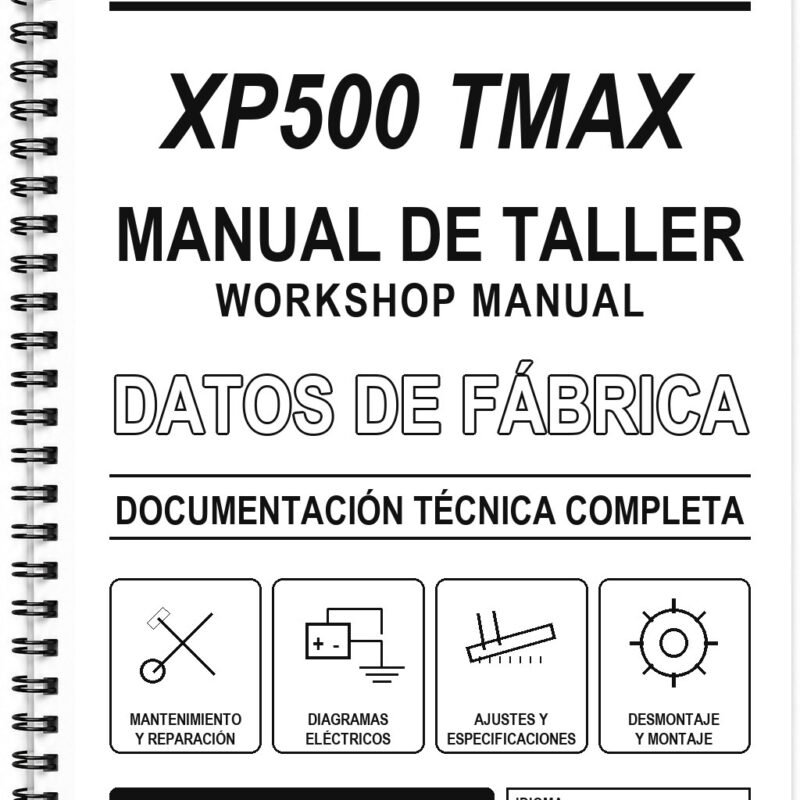 Manual de Taller Yamaha XP500 TMAX (Inglés)