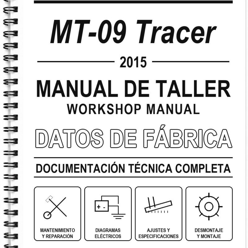 Manual de Taller Yamaha MT-09 Tracer (2015)