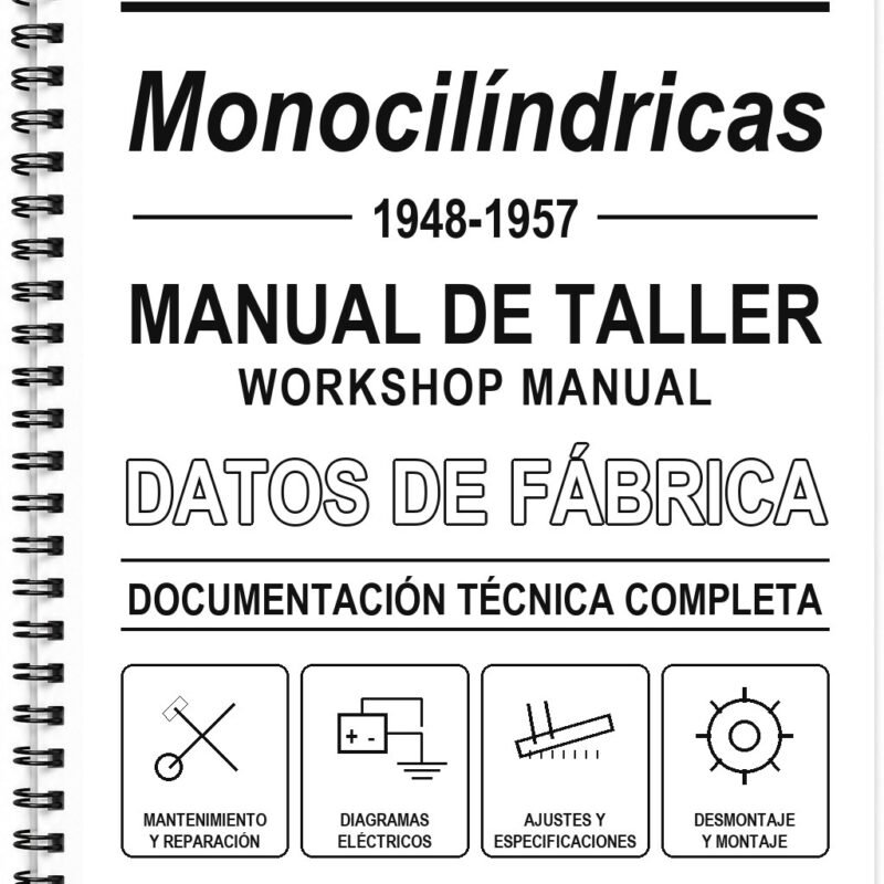 Manual de Taller AJS Monocilíndricas (1948-1957) (Inglés)