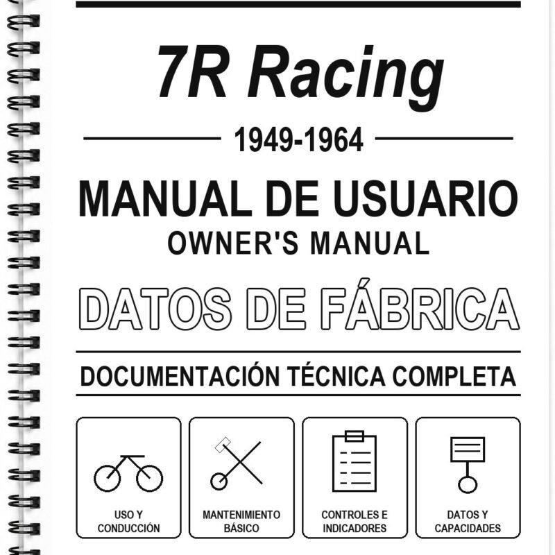 Manual de Usuario AJS 7R Racing (1949-1964)