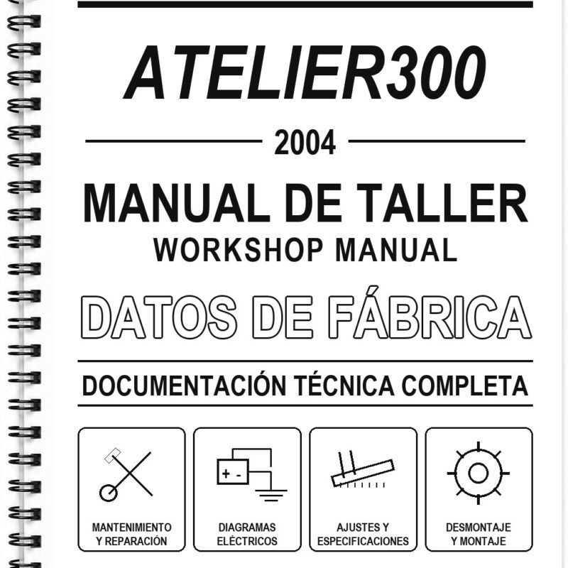 Manual de Taller Adly ATELIER300 (2004) (Francés)